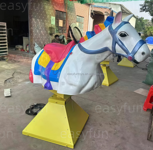 Machine de rodéo mécanique de luxe de qualité commerciale, modèle requin, la plus vendue, avec matelas, pour la location en parc d'attractions - Product Image 5