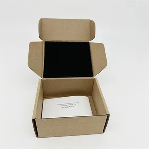 Küçük iş için özel Logo nakliye kutuları ambalaj hediye kutuları için küçük oluklu mailler karton kutular
