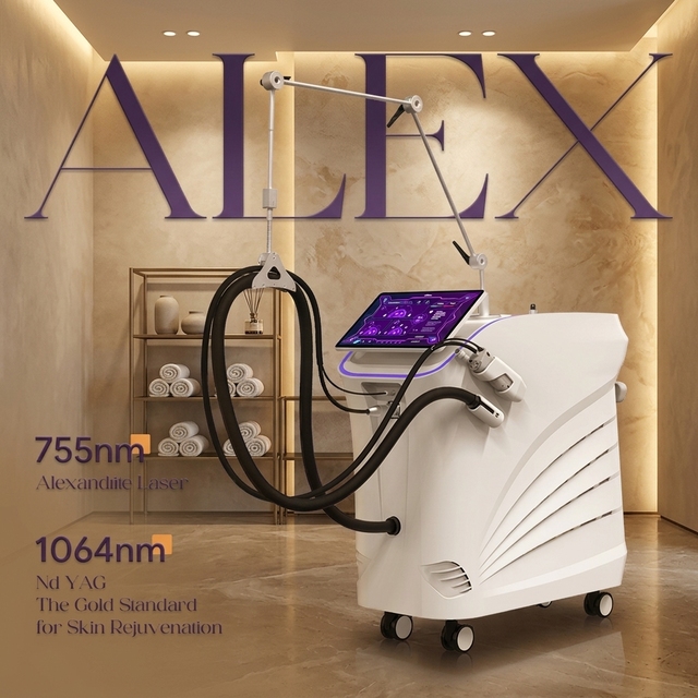 Gentle Max Pro Professional Aesthetic Machine Stationary Hair Removal Long Pulse Epilation 755nm Alexandrite 1064nm Nd Yag Laser