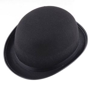 Chapeau melon noir pour costume, idéal pour l'église et Halloween - Matière textile fabriquée en Chine - Product Image 1