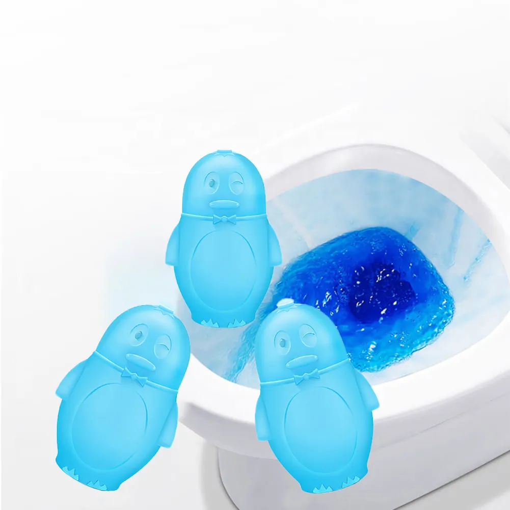 Leuke Pinguïn Hygenic Tank Stortbak Cleaning Tools Flush Doden Ziektekiemen Wc Cleaner Gel Automatische Toiletpot Schoner