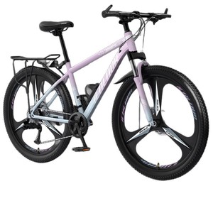 Bicicletta da Montagna per Donne Adulte, 24 Velocità, Forcella Ammortizzata, Doppi Freni a Disco, Ruote da 24 Pollici, Telaio in Acciaio ad Alto Tenore di Carbonio - Product Image 5