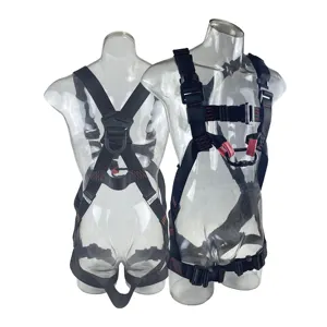 Zhejiang Supplier Safety Snap Hook on Chest 5 Points Safety Harness Belt