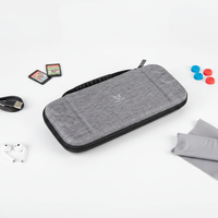 Untuk Nintendo Switch 2 Tas Jinjing 2-in-1 dengan Pelindung Kaca Tempered, Kotak Keras EVA untuk Aksesori Game Switch 2