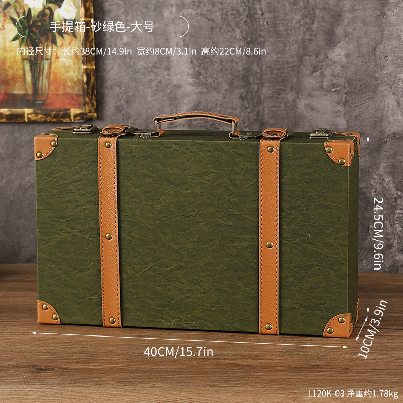 Valise 1120K-03 - Vert sable - Grande