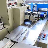 Machine d'emballage automatique haute vitesse de type oreiller KD-450D pour le remplissage et la scellure de sacs en plastique (viande de bœuf, thon, produits de première nécessité)
