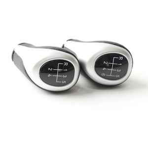 Pomo de palanca de cambios de cuero ergonómico de 5 y 6 velocidades para BMW Serie 3 F30 F31 F32 F33 F34 F35 F36 2011 2016 - Product Image 3