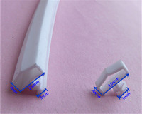 Bandes d'étanchéité modernes en silicone pour rainures de porte, joints de cadre, étanches, insonorisées, antivol, anti-collision, garantie 3 ans