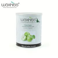 Waxkiss 800g naturel doux étain cire cire dépilatoire pour les jambes vert cheveux cire idéal pour les peaux sensibles