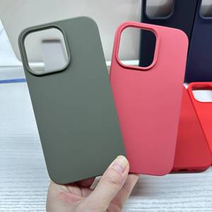 Coque en silicone pour téléphone portable LOGO personnalisé housse anti-poussière pour iphone 14 15 16 Pro Max - Product Image 2