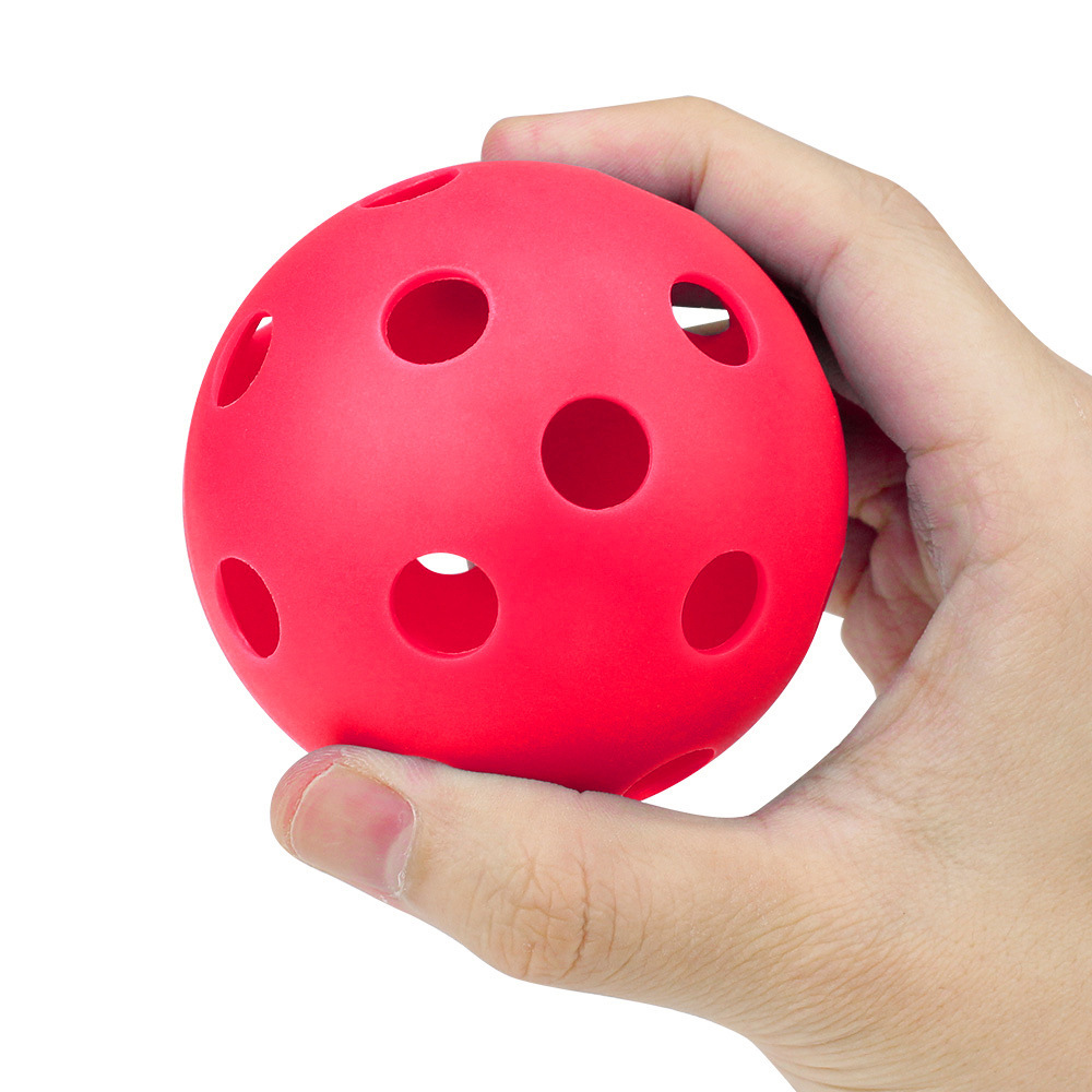 High Elasticity Durable Outdoor Pickleball Ball All-in-One PE Material for Sports Equipment