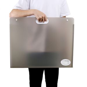 Bolsa de Mano de Plástico Grueso 8K, Cierres Portátiles, Sin Fugas, StrenTex <span class=keywords><strong>A3</strong></span>, Bolsa de Transporte para Colección de Documentos y Papel de Arte para Niños - Product Image 6