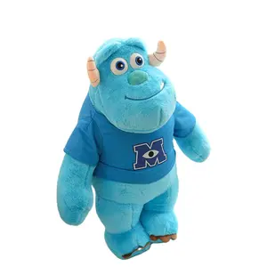 큰 파란 머리 괴물 인형 미국 영화 애니메이션 봉제 장난감 괴물 대학 봉제 인형 인형 포옹 어린이 크리스마스 선물
