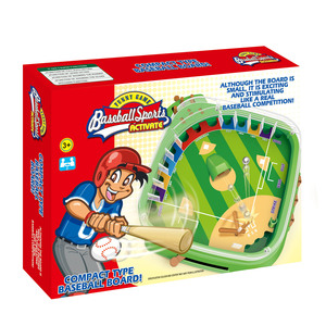 משחק ספורט משחק אסטרטגיה לוח בייסבול: להכות את הכדור, להימנע מאיורים, וציון על ידי התקדמות בסיסים - Product Image 2