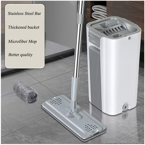 2026 Cleaning Products Best Selling Household Items Mop and Bucket Set Bucket Mop Cleaning Products - Product Image 1
