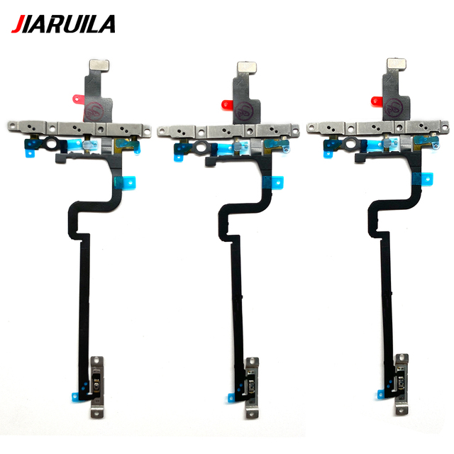 Power on Off Volume Button Flex Cables for Iphone 13 14 15 Pro Max 13 Mini 14 15 Plus Volume Switch Cable for Iphone Repair Part