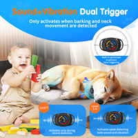 Europa Hot Selling No Shock Hunde rinde Kontroll halsband LED Farbbild schirm Beep Vibration Training Anti Barking Halsband für kleine Hunde