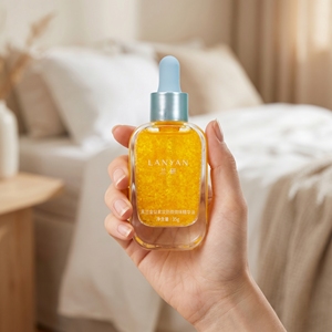 Nuevo Producto LANYAN, Suero para el Cuidado de la Piel con Diamantes de Oro Pequeños, Eliminador de Melasma, 24k, el <span class=keywords><strong>Mejor</strong></span> Suero de Oro para el Cuidado de la Piel, Antienvejecimiento, Antiarrugas - Product Image 6