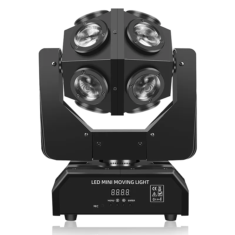 SHTX Inverted type DJ party light mini 200w stage football lamp for home School church wedding disco led beam moving head light