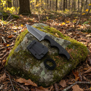 Funda Protectora de Kydex con Logotipo Personalizado PN-6025, Cuchillo de 5 Pulgadas con Agarre Superior, Cuchillo de Cuello de <span class=keywords><strong>Asalto</strong></span> Stealth con Forma de Tanto para Caza, Supervivencia y Campamento - Product Image 5