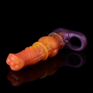 ปลอกอวัยวะเพศชายแบบมีห่วงกันหลุด ยี่ห้อ Scarscar สำหรับเพิ่มขนาดอวัยวะเพศชาย ทำจากซิลิโคน ใช้ได้ทั้งชายและหญิง เพิ่มความสุขทางเพศ - Product Image 3