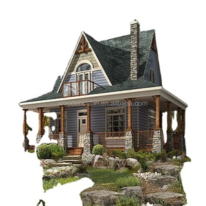 บ้านไม้/วิลล่าสำเร็จรูปขนาดเล็กที่น่ารักกระท่อมขนาดเล็ก - Product Image 1
