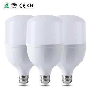 Ampoules LED E27/<span class=keywords><strong>B22</strong></span> 20W-60W en gros de Chine, 85-265V AC, IRC élevé 80, durée de vie 30000h, matériau PC+PBT - Product Image 1