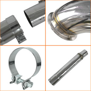 Tuyau de Descente pour Volkswagen <span class=keywords><strong>Golf</strong></span> <span class=keywords><strong>7</strong></span> <span class=keywords><strong>GTI</strong></span> MK7 A3 1.8T 2.0T Audi A3 Seat Leon en Acier Inoxydable Moteur EA888 Gen3 - Product Image 4