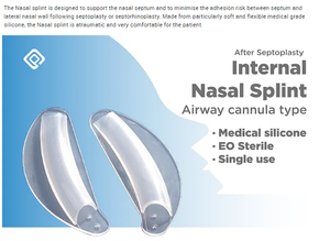 Interne Silikon-Nasenwegspange Doyle-Spange/Spange mit Atemunterstützung - Product Image 3