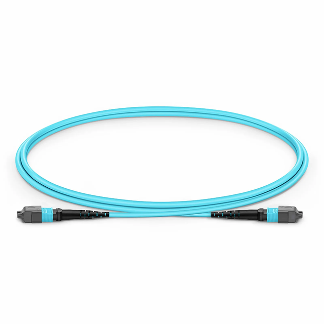 MPO-MPO MPO-FC Fiber Patch Cord 8/12/24 Core OM3 OM4 OS2 High Density Fiber Optic Patch Cable Customized Length
