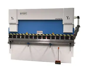 WC67Y-30T/1600 300KN cnc hydraulic automatic metal sheet plate small bending machine press brake