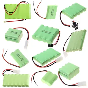 Factory Customize 10 Years Lifespan Ni-MH 3A 7.2V 800mAh SM Plug Rechargeable Battery Pack