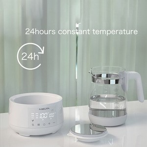 High Quality Digital Electric Jug Kettle Glass Baby Milk Warmer Stainless Steel EU Plug English Water <strong>Boiler</strong> Color <strong>Box</strong> + Carton - Product Image 5