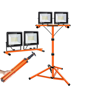 Lámpara de jardín impermeable de aluminio fundido a presión, muy vendida en fábrica, con luz de trabajo móvil. - Product Image 3