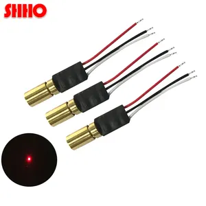 Frequency modulation 650nm 5mw red dot FM laser module TTL and pwm driver measuring instrument accessories range 0Hz-50KHz