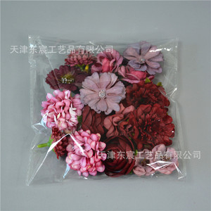 Kit de matériel pour fleurs artificielles Dongchen Crafts, type A, fleurs en soie de 10 cm et moins, pour accessoires de photographie de mariage et décoration intérieure - Product Image 3