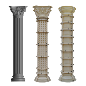 Vente en gros de <span class=keywords><strong>moule</strong></span> <span class=keywords><strong>rond</strong></span> en <span class=keywords><strong>béton</strong></span> pilier décoratif de colonne romaine <span class=keywords><strong>poteau</strong></span> en plastique ABS préfabriqué en ciment constructiin maison formes - Product Image 6