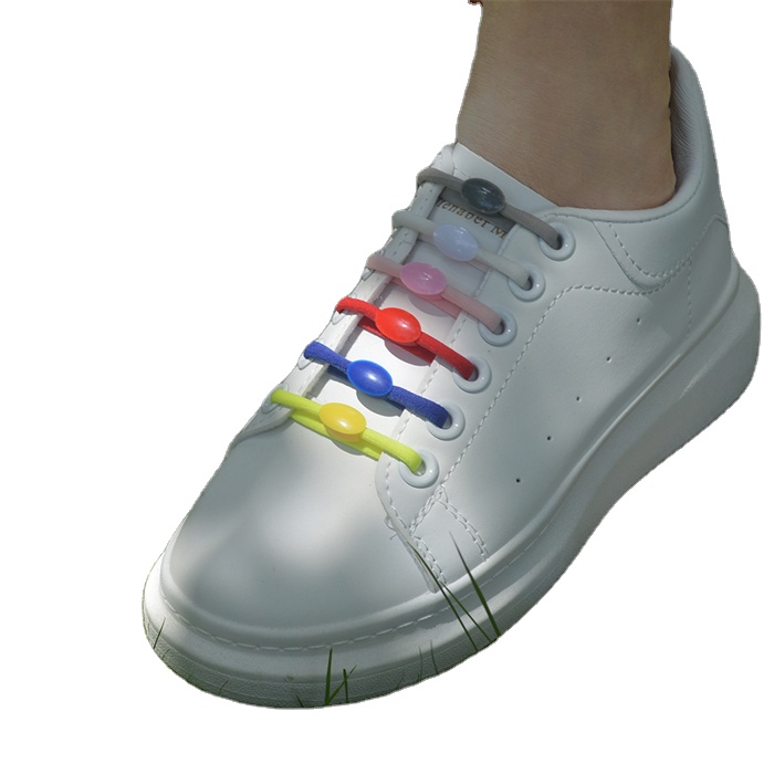 Эластичные шнурки NoTie полукруглые шнурки для обуви для детей и взрослых кроссовки для шнурков быстро ленивые металлические шнурки