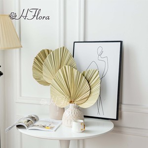 Feuilles de palmier naturelles préservées HFlora, très demandées, avec <span class=keywords><strong>eucalyptus</strong></span> et pétales de rose, écologiques, toucher réel, pour la <span class=keywords><strong>d</strong></span>écoration de la maison et de mariage - Product Image 5
