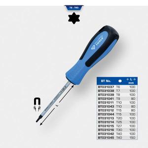 BRILLIANT TOOLS - BT031015 Destornillador TORX - EAN 4042146856123 DESTORNILLADORES TORX - Product Image 2