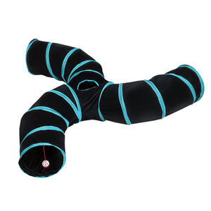 Bereit zum Versand heißer Verkauf Spielzeug 4-Wege-<span class=keywords><strong>Kitty</strong></span> <span class=keywords><strong>Tunnel</strong></span> Indoor Cat <span class=keywords><strong>Tunnel</strong></span> faltbar - Product Image 2