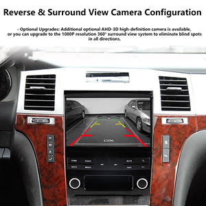 Crystal Sound 850 Serie voor Cadillac Escalade <span class=keywords><strong>3</strong></span> GMT900 2006 - 2014 SLS 2007 - 2012 2 Din Android 14 Auto DVD Speler Scherm - Product Image 4