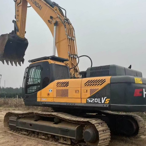 Excavadora de Orugas Hyundai 520LVS de Segunda Mano, 50 Toneladas, con Sistema Hidráulico, PLC y Motor Potentes - Product Image 4