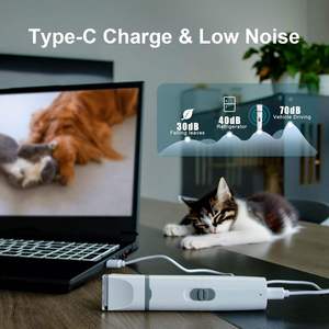 Ceramic Blades Professional Puppy Grooming Shaver Machine Kit Cleaner Shaving Knife Cutter Dog Hair Clipper Trimmer for Pets - Product Image 6