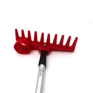 Râteau en plastique de haute qualité à longueur réglable avec manche en aluminium pour le raclage des bunkers de <span class=keywords><strong>golf</strong></span> - Product Image 3