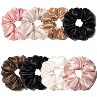 Grand bandeau en satin doux avec rembourrage 6 cm, personnalisable, écologique, durable, pour mariage, chouchous de haute qualité, faible MOQ