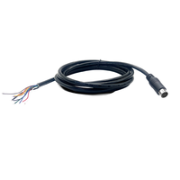 Maßgefertigtes Mini 10-Pin DIN zu RCA Videokabel S-Video zu 3 RCA AV Verlängerungskabel