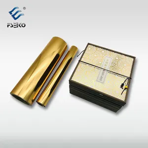 Sıcak basın sıcak Transfer folyo Sleeking Film süblimasyon altın damga lazer yazıcı folyo levha damgalama altın sıcak folyo damgalama