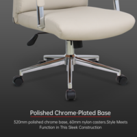 Fauteuil de direction de luxe en vente en gros chaise de bureau ergonomique en cuir souple pour les grands et grands fauteuils de direction Charmli Boshqaruv Stuli