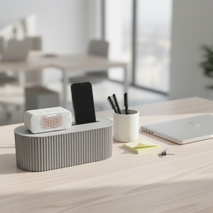 Boîte de <span class=keywords><strong>rangement</strong></span> et de gestion des câbles en plastique MONR, gain de place, avec organisateur de câbles, boîte de <span class=keywords><strong>rangement</strong></span> pour câbles, boîte de gestion des câbles - Product Image 3